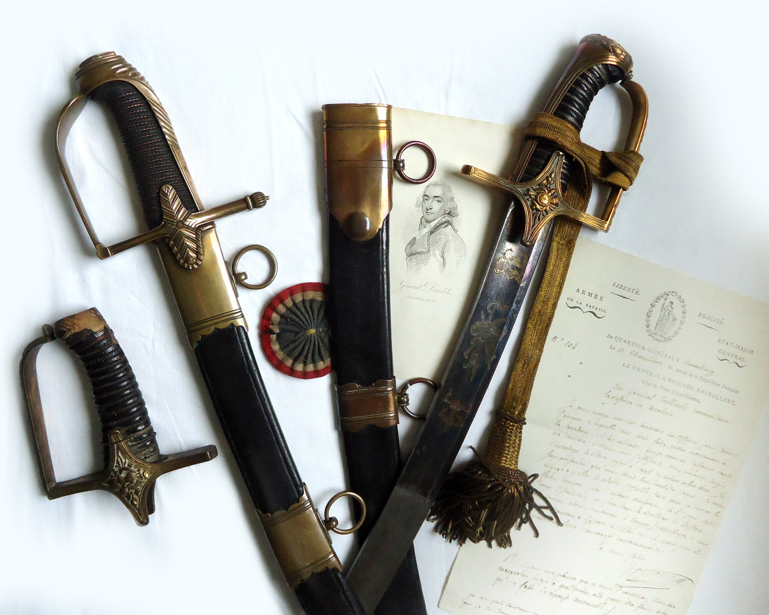 Featured image for “Sabres of the etat-major officers from the Batave Republique”
